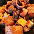 智恵ちゃんのつく恋慕's cooksnap of when they made 圧力鍋で♡絶品ワタ入りいか大根里芋.