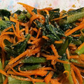 チビよし's cooksnap of when they made 小松菜とえのきのごま和え.