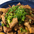 クックU3V1J5☆'s cooksnap of when they made 豚肉とエリンギの炒め物.