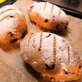 ☆トミィ★'s cooksnap of when they made レーズンくるみ☆ライ麦パン.