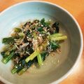 ひがも☆'s cooksnap of when they made 小松菜のお浸し.