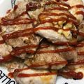 クックI3RAMG☆'s cooksnap of when they made ☼生姜焼き用の肉でマスタードチーズ焼き.