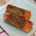 ☆ｷｬｻﾘﾝ☆'s cooksnap of when they made 肉じゃがリメイク！大葉入り春巻き☆.