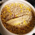 そーちゃんb's cooksnap of when they made とうもろこしとベーコンの炊き込みごはん.