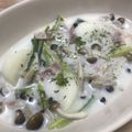 piyoooko's cooksnap of when they made カブとしめじのミルク煮.