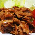 おのみちゃん's cooksnap of when they made 簡単☆豚の生姜焼き　自家製タレ.