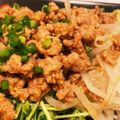 myuryomama's cooksnap of when they made ✿肉味噌もやし✿.