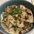 mayumi0809's cooksnap of when they made キノコの担々和え うどん.