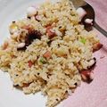 あやすちゃん's cooksnap of when they made タコのガーリックチャーハン♪.