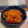 ちゃぴ♥'s cooksnap of when they made にんじんのぽりぽりガーリックオイル揚げ.