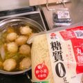 クック429AM1☆'s cooksnap of when they made レタスと春雨の肉だんごスープ.
