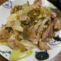 ベルちゃんパンケーキ's cooksnap of when they made 箸が止まらない★砂肝とザーサイ炒め.