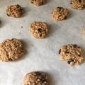 jcwc's cooksnap of when they made 砂糖不使用オートミールレーズンクッキー.