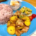 YUH♡ママ's cooksnap of when they made 鶏肉と新じゃがの蜂蜜マスタード炒め.