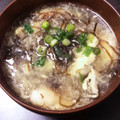 Ｕya's cooksnap of when they made もずくと卵でとろとろ中華スープ♪.