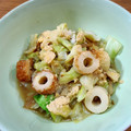 okamelove's cooksnap of when they made 簡単☆５分で完成☆竹輪とキャベツの卵とじ.