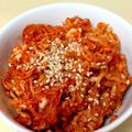 kissxxx's cooksnap of when they made 韓国料理　切り干し大根のキムチ.