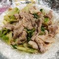 ねぞろ's cooksnap of when they made 豚肉と白菜のレモンハニーマスタードサラダ.