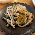 m_k_'s cooksnap of when they made 夏バテ予防☆豚ゴーヤもやしのスタミナ炒め.