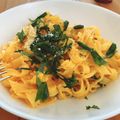 ☺︎またん☺︎'s cooksnap of when they made うに数の子クリーム風パスタ.