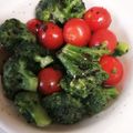 ♬あじさいのレシピ♬'s cooksnap of when they made トマトとブロッコリーのポン酢マリネ.