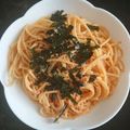 ぽるむ's cooksnap of when they made たらこフレークで簡単！たらこパスタ.