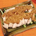 miwayon's cooksnap of when they made 旦那さんの大好物！棒棒鶏バンバンジー♡.