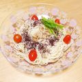 hitomi♪＊'s cooksnap of when they made 新感覚☆ツナゆかりそうめん♬.