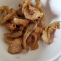 うね子ちゃん's cooksnap of when they made 簡単パリパリ！とり皮やき.
