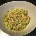 あくるの's cooksnap of when they made 簡単美味・キャベツとハムと卵のサラダ.