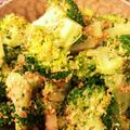 ＊☆mina☆＊'s cooksnap of when they made ブロッコリーのチーズおかかごま和え.