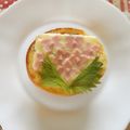 pitachan1's cooksnap of when they made 梅雨入りを楽しむあじさいとーすと.