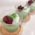 パイナップルkitchen's cooksnap of when they made ☆簡単☆抹茶プリン.