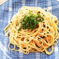 まゆみ母ちゃん's cooksnap of when they made 速攻！トマトみそパスタ（一人ランチにも）.