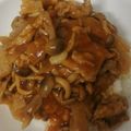 ✿ささ's cooksnap of when they made 豚コマ＊ハヤシライス風ポークチャップ.