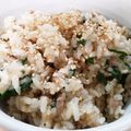 ☆ミーハー☆'s cooksnap of when they made 挽肉とニラでスタミナ☆炒めご飯.