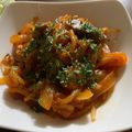 しーきちくん's cooksnap of when they made もやしのナポリタン喫茶店風.