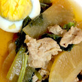 ☆リコリス☆'s cooksnap of when they made 簡単！大根と豚肉とたまごの煮物.