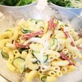 クックE662AA☆'s cooksnap of when they made 簡単美味しい☆サラミのマカロニチーサラダ.
