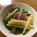 クックH1PLNS☆'s cooksnap of when they made ポテト、ベーコン、ピーマンの細切り炒め.