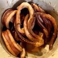 ちゃかき's cooksnap of when they made イカのわた炒め(肝）.