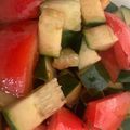 和風ツナマヨ's cooksnap of when they made 簡単＊トマトとキュウリのバルサミコサラダ.