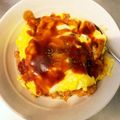 ✧RRR✧'s cooksnap of when they made 【簡単】オムライス★デミグラスソースがけ.