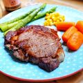 サイアン♪'s cooksnap of when they made フライパンで美味しくステーキを焼く方法！.