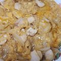 白龍松潤担's cooksnap of when they made 鶏むね肉でふわとろ親子丼.
