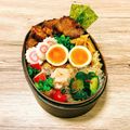 のんべぇヒロ's cooksnap of when they made カイワレ カニカマ ハムの オードブル♪.