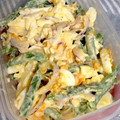 しゅんのま's cooksnap of when they made ゆで卵とインゲンのサラダ.