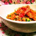 yangpa's cooksnap of when they made 冷やし中華のタレでレンチン♪春雨サラダ.