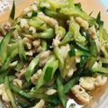neru★neru's cooksnap of when they made 節約料理♪鶏皮とキュウリの中華和え.