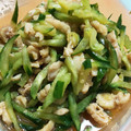 neru★neru's cooksnap of when they made 節約料理♪鶏皮とキュウリの中華和え.